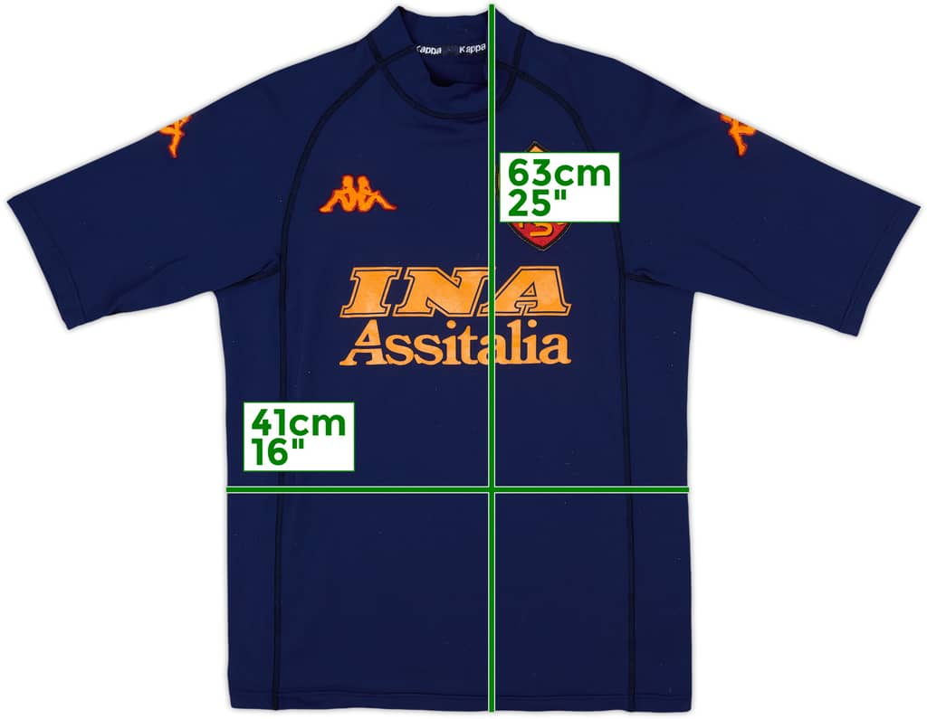 2000-01 Roma Third Shirt - 7/10 - (S)