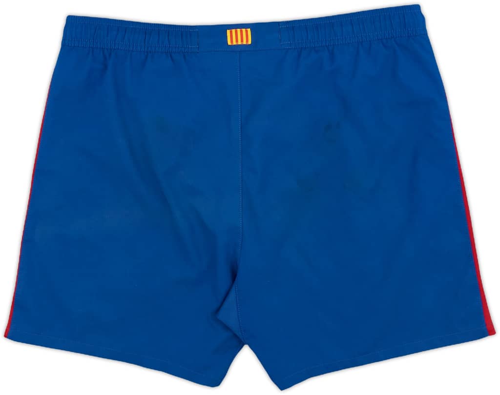 2009-10 Barcelona Home Shorts - 6/10 - (L)