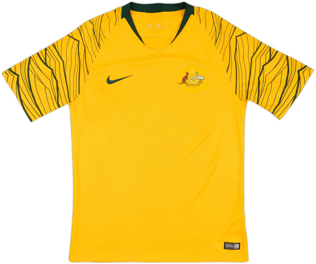 2018-20 Australia Home Shirt - 9/10 - (M)