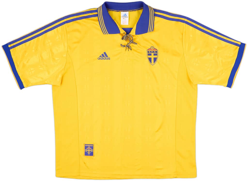 1998-99 Sweden Home Shirt - 9/10 - (XL)