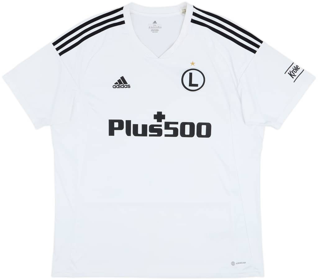 2022-23 Legia Warsaw Home Shirt - 7/10 - (XXL)
