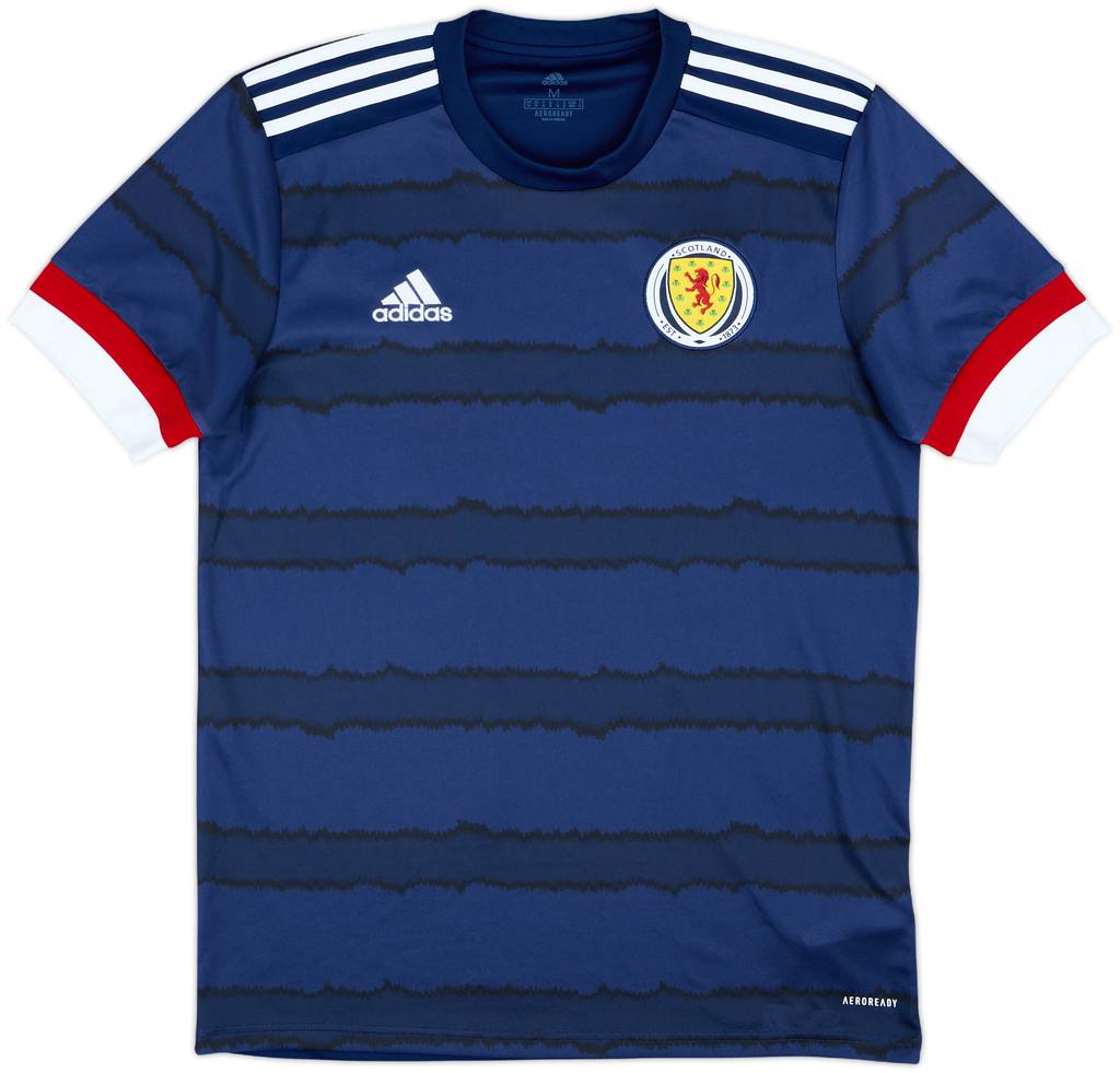 2020-22 Scotland Home Shirt - 9/10 - (M)