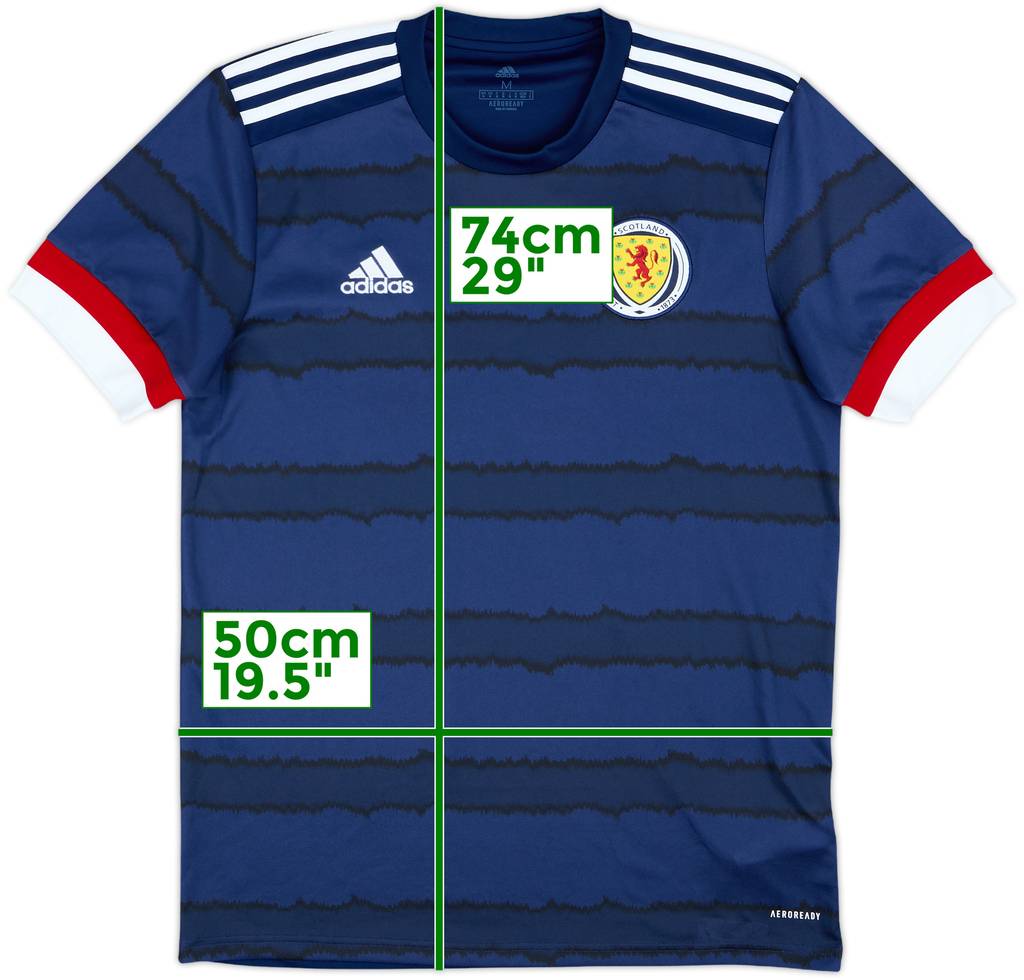 2020-22 Scotland Home Shirt - 9/10 - (M)