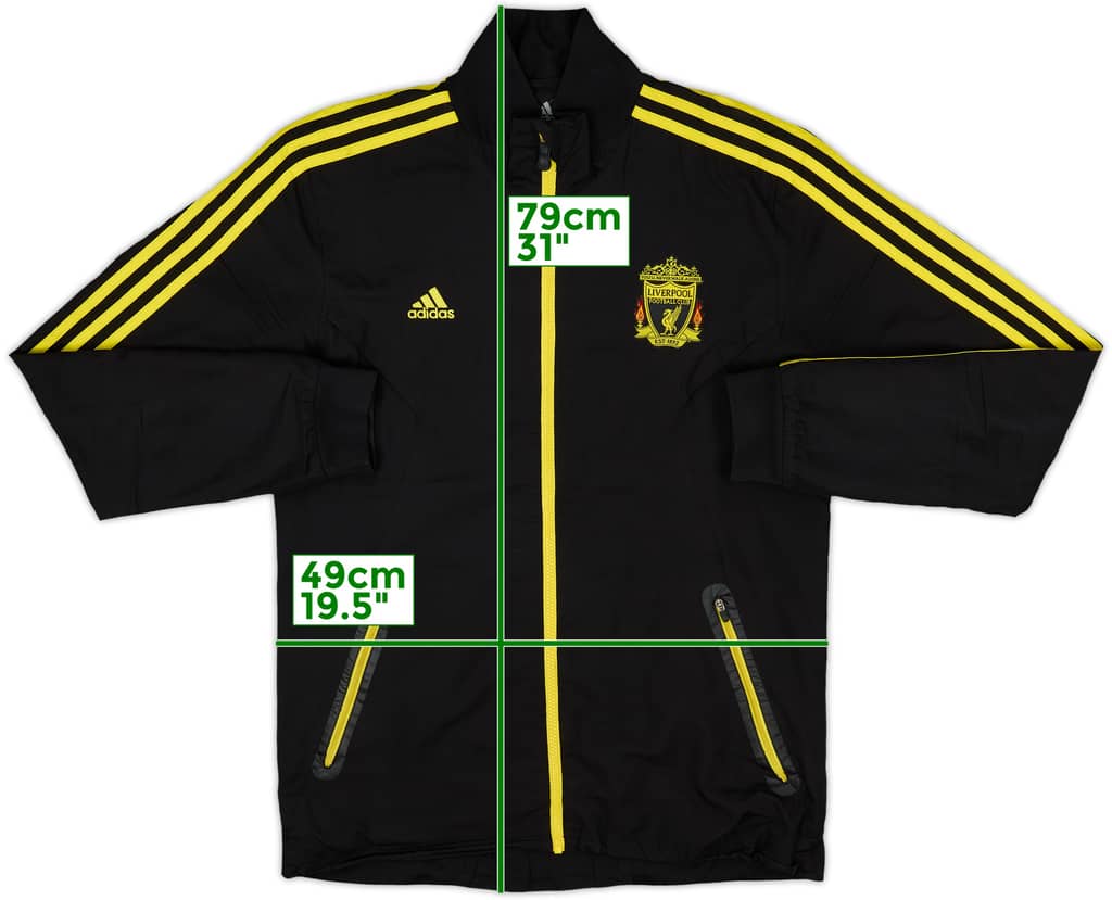 2010-11 Liverpool adidas Track Jacket - 10/10 - (M)