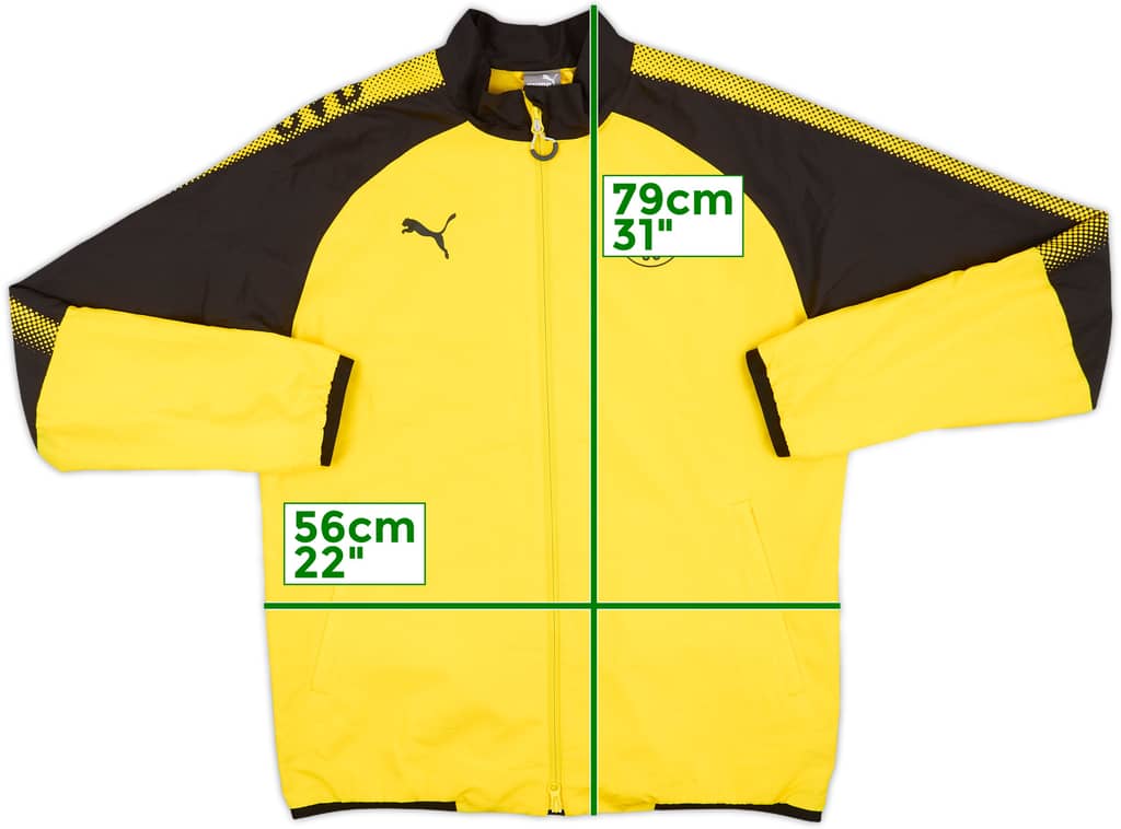2017-18 Borussia Dortmund Puma Track Jacket - 10/10 - (L)