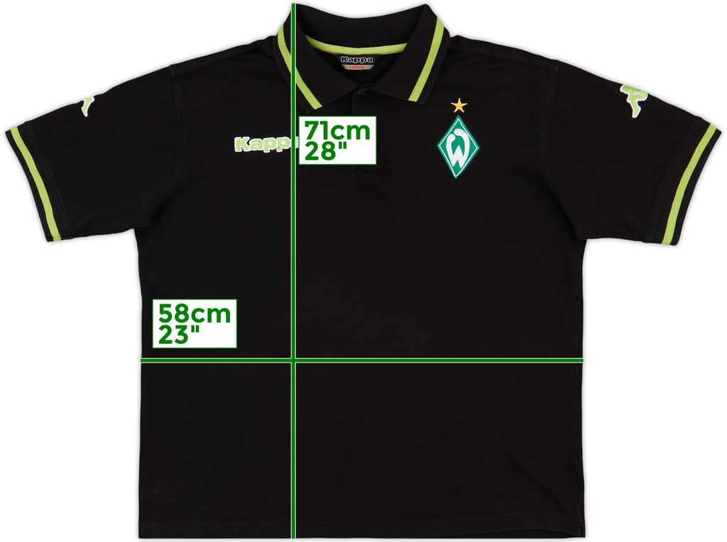 2008-09 Werder Bremen Kappa Polo Shirt - 8/10 - (L)
