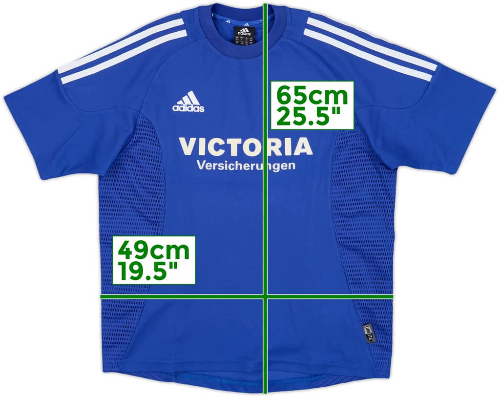 2002-04 Schalke Home Shirt - 8/10 - (XL.Boys)