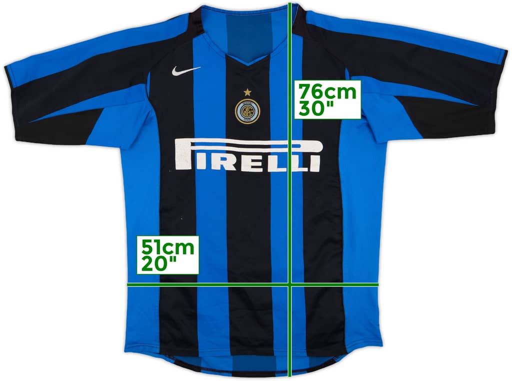 2004-05 Inter Milan Home Shirt - 5/10 - (L)