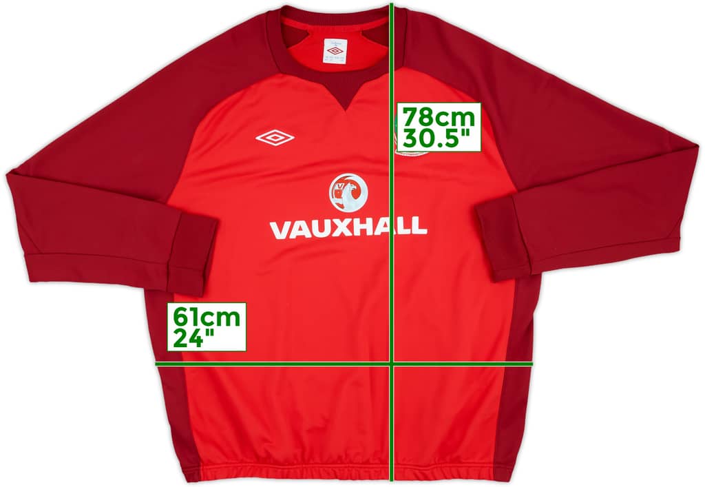 2012-13 Wales Umbro Sweat Top - 7/10 - (3XL)