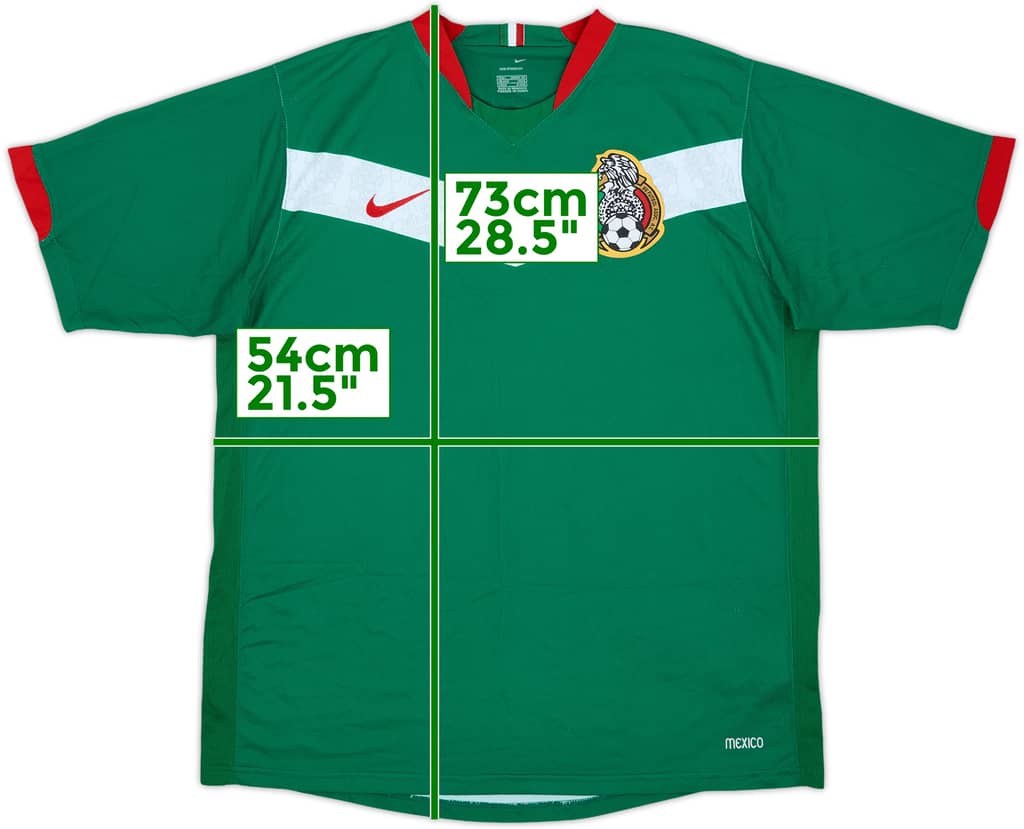 2006-07 Mexico Home Shirt - 9/10 - (L)