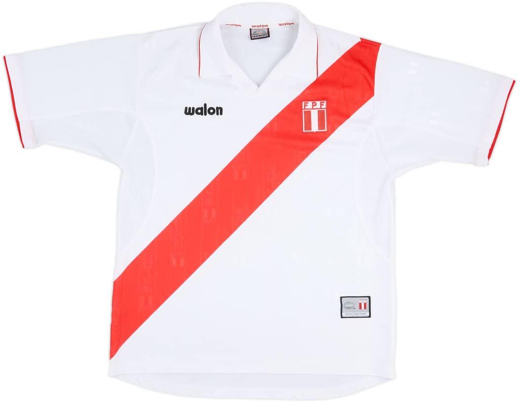 2002 Peru Home Shirt - 9/10 - (XL)