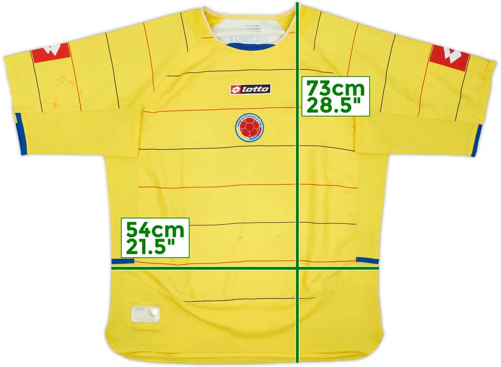 2004-06 Colombia Home Shirt - 5/10 - (XL)