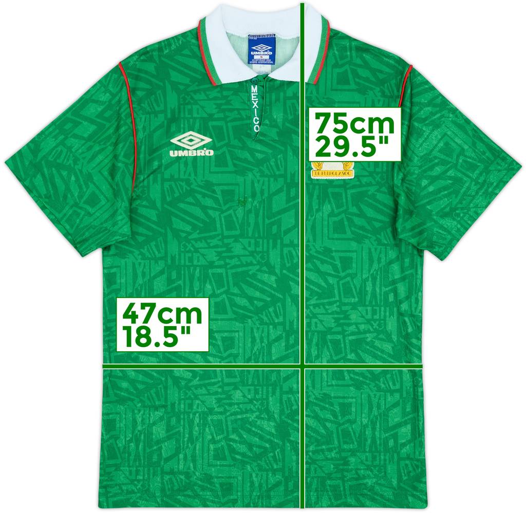 1994-95 Mexico Home Shirt - 4/10 - (S)