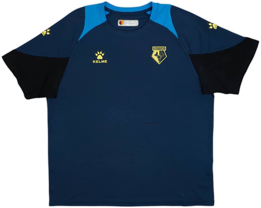 2021-22 Watford Kelme Training Shirt - 6/10 - (XL)