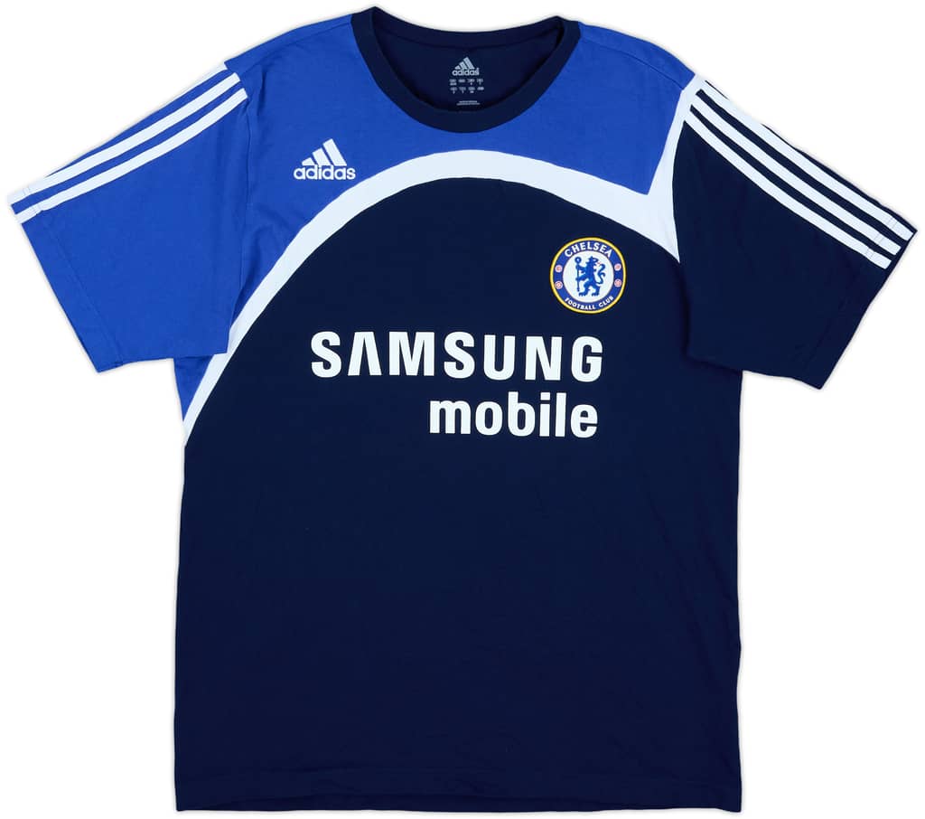 2007-08 Chelsea adidas Training Tee - 8/10 - (L)