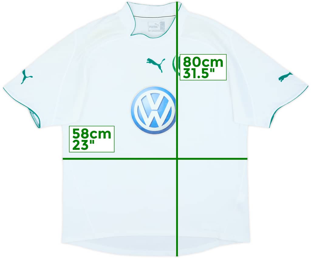 2003-04 Wolfsburg Home Shirt - 7/10 - (XXL)