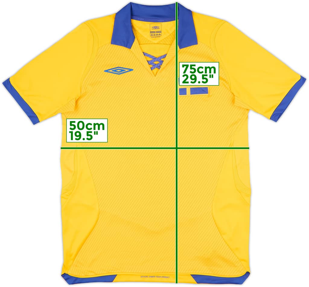 2008 Sweden Special Anniversary Shirt - 8/10 - (S)