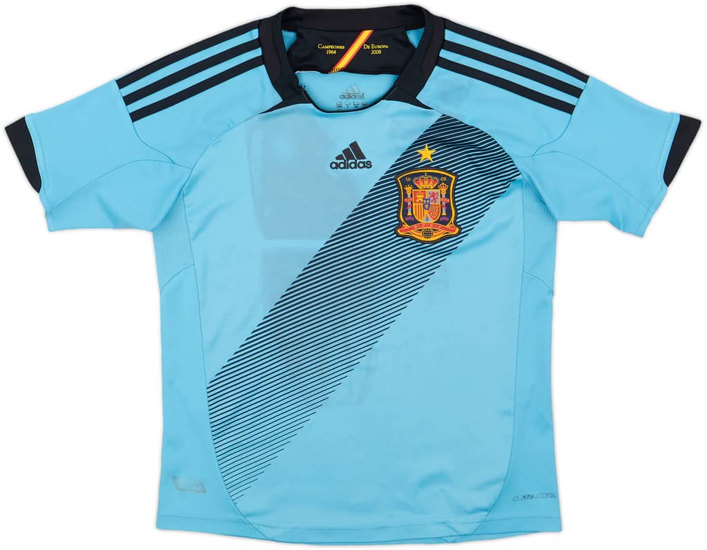 2012-14 Spain Away Shirt - 8/10 - (S.Boys)