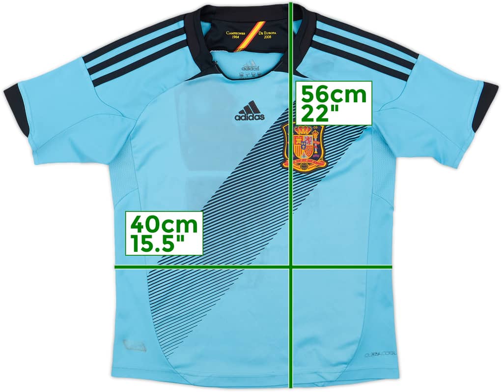 2012-14 Spain Away Shirt - 8/10 - (S.Boys)