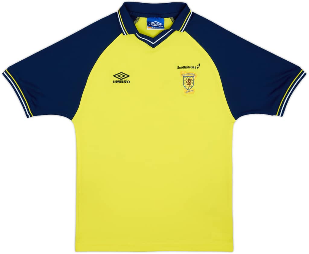 1998-99 Scotland Umbro Polo Shirt - 8/10 - (M)
