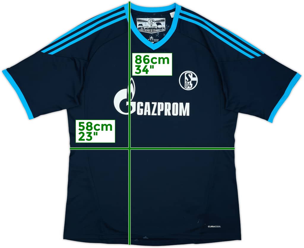 2010-12 Schalke Away Shirt - 8/10 - (XXL)