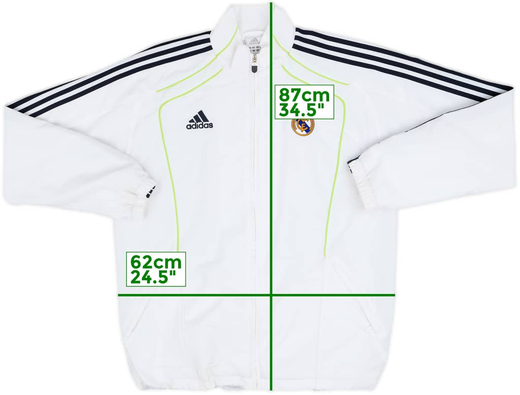 2010-11 Real Madrid adidas Track Jacket - 7/10 - (XL)