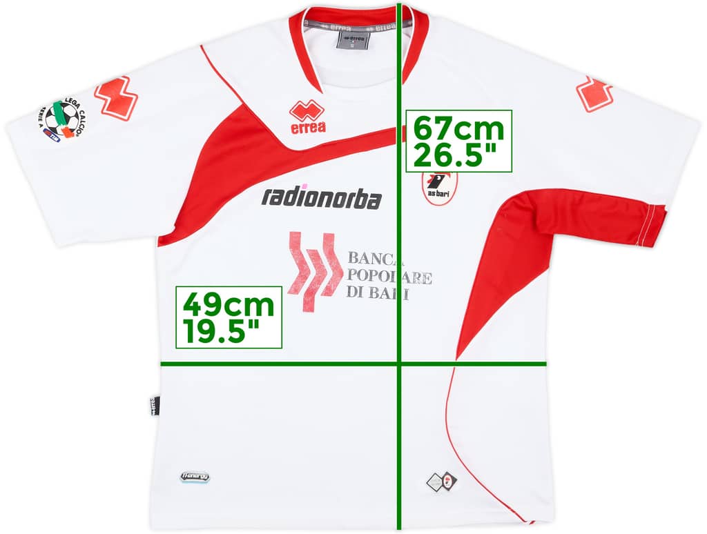 2009-10 Bari Home Shirt - 5/10 - (S)