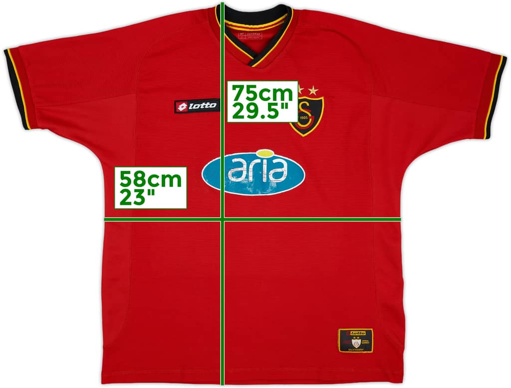 2001-02 Galatasaray Third Shirt - 6/10 - (XL)