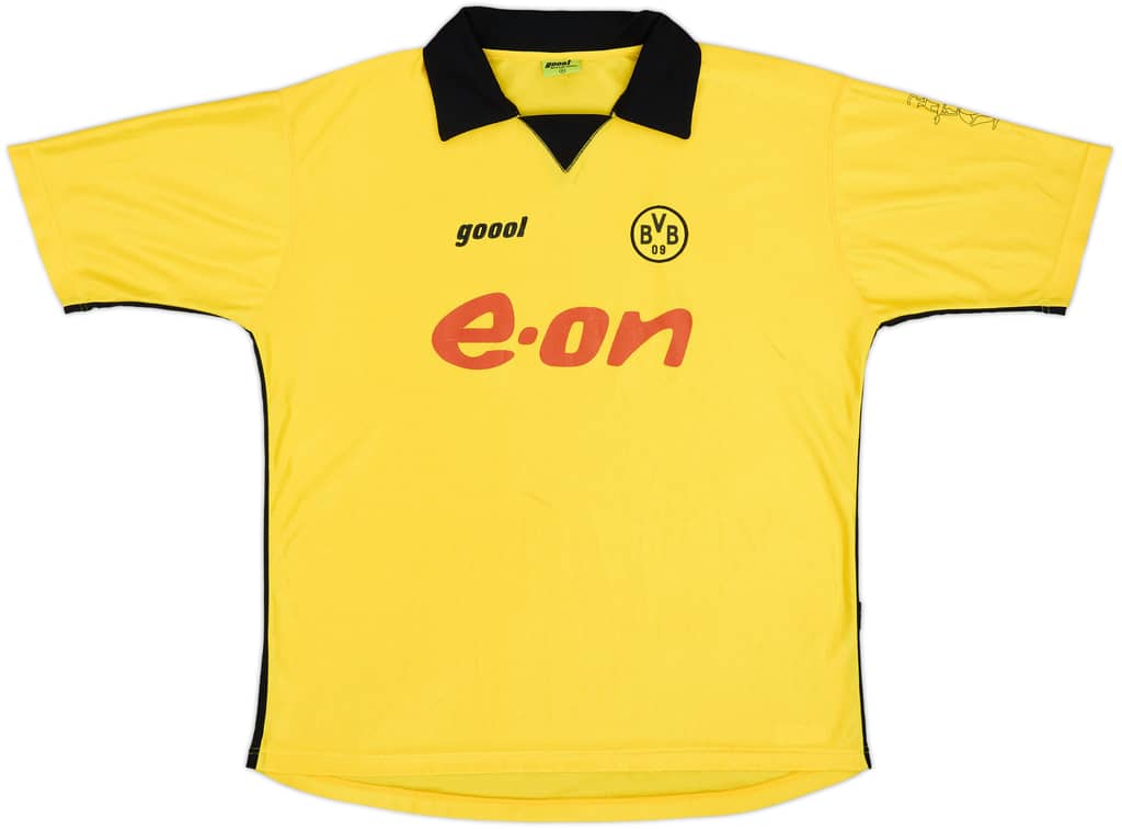 2003-04 Borussia Dortmund Euro Home Shirt - 7/10 - (XL)