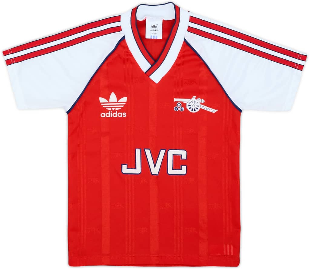 1988-90 Arsenal Home Shirt - 9/10 - (S.Boys)