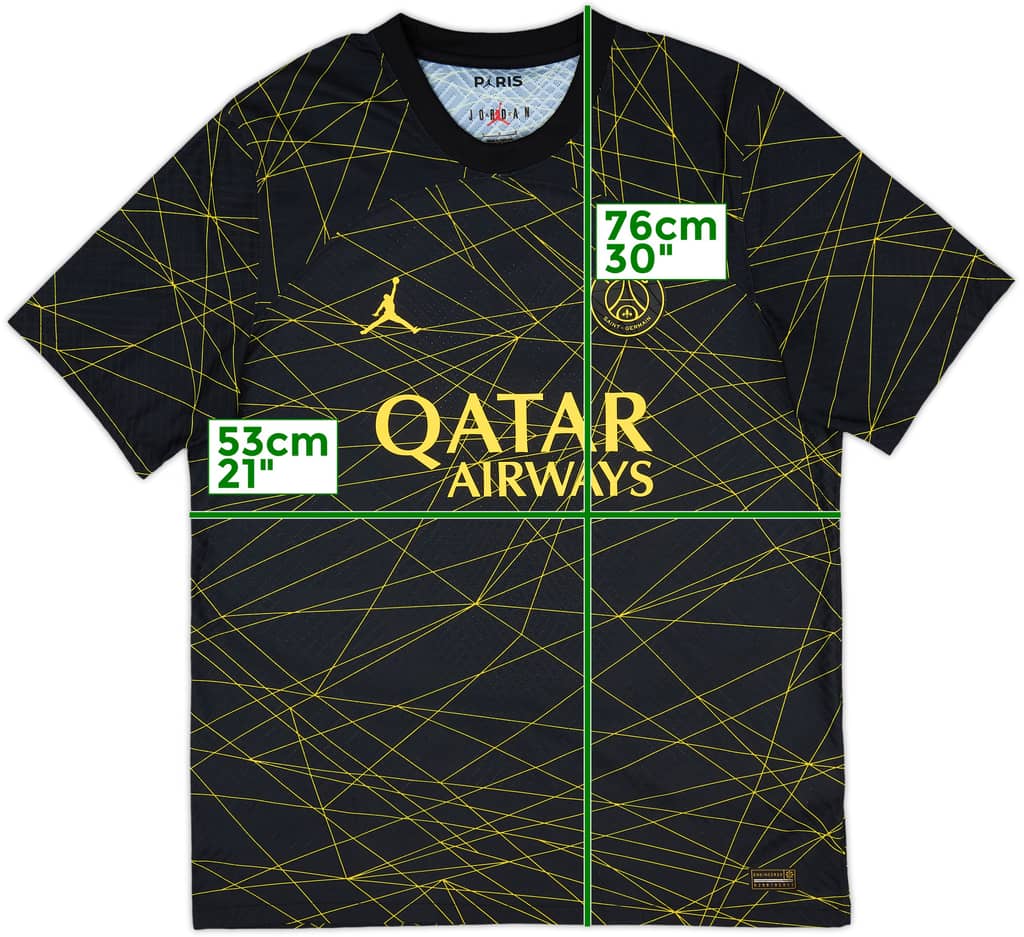 2022-23 Paris Saint-Germain Authentic Fourth Shirt - 10/10 - (L)