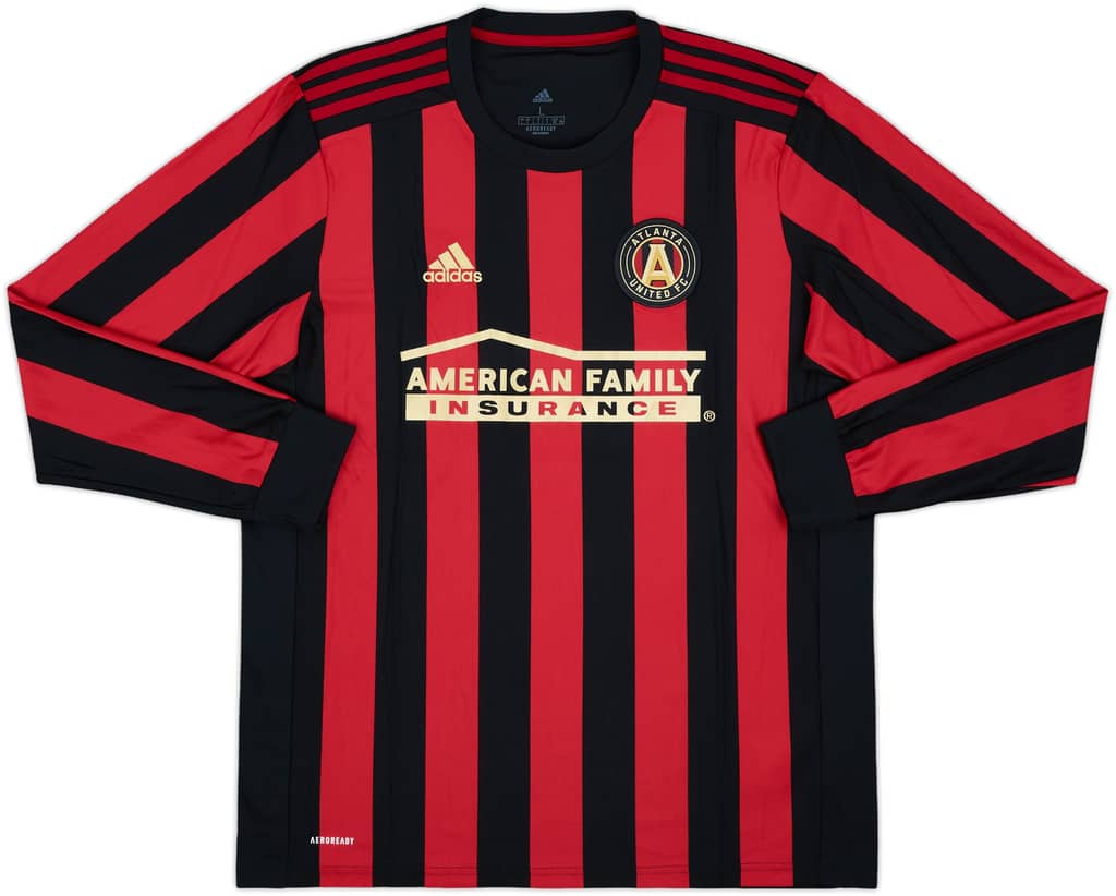 2019-20 Atlanta United Home L/S Shirt - 8/10 - (L)