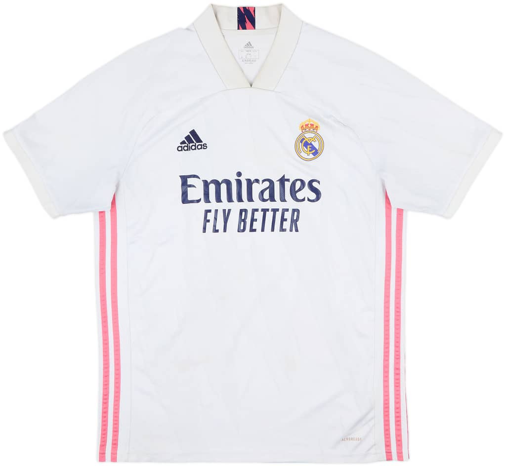 2020-21 Real Madrid Home Shirt - 5/10 - (L)