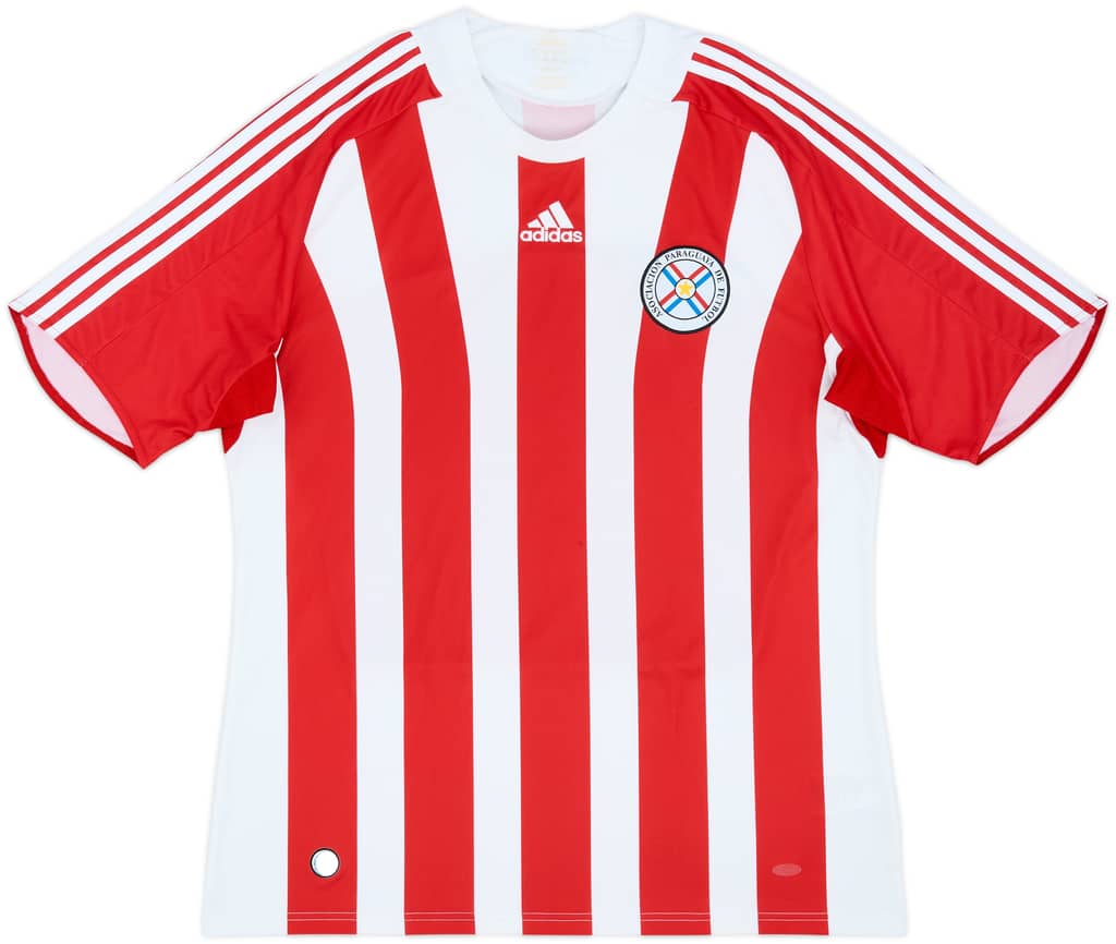 2008-09 Paraguay Home Shirt - 7/10 - (XL)