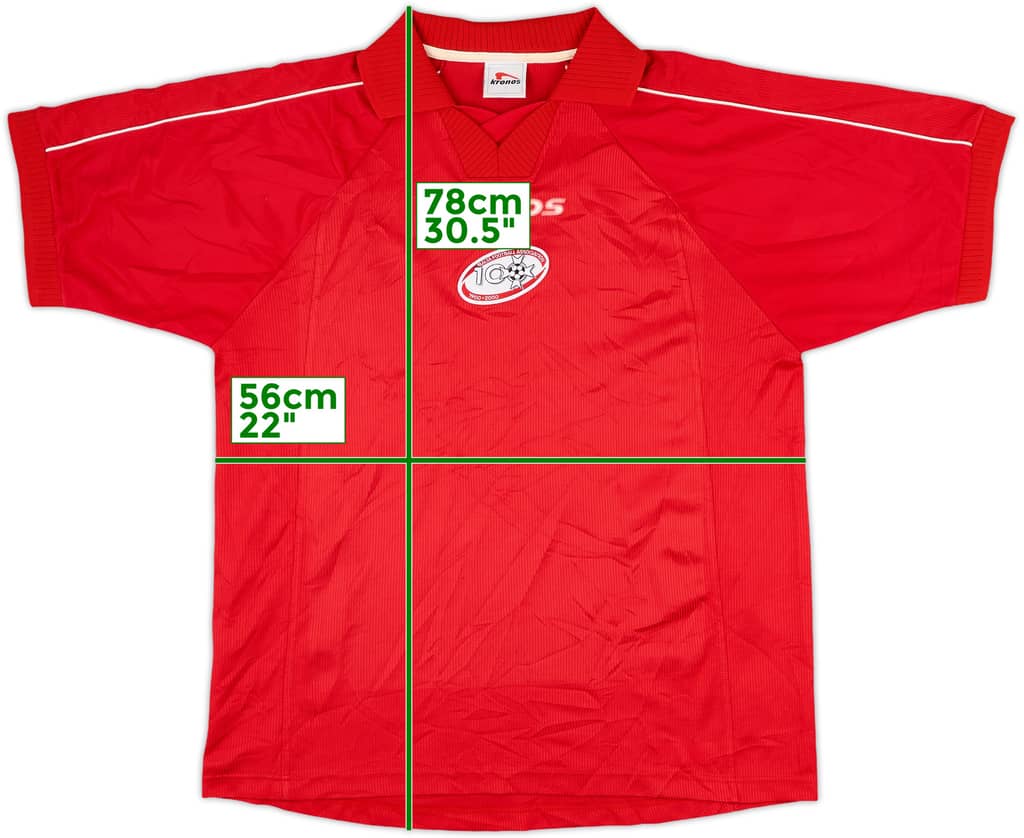 2000 Malta Home Shirt - 9/10 - (L)