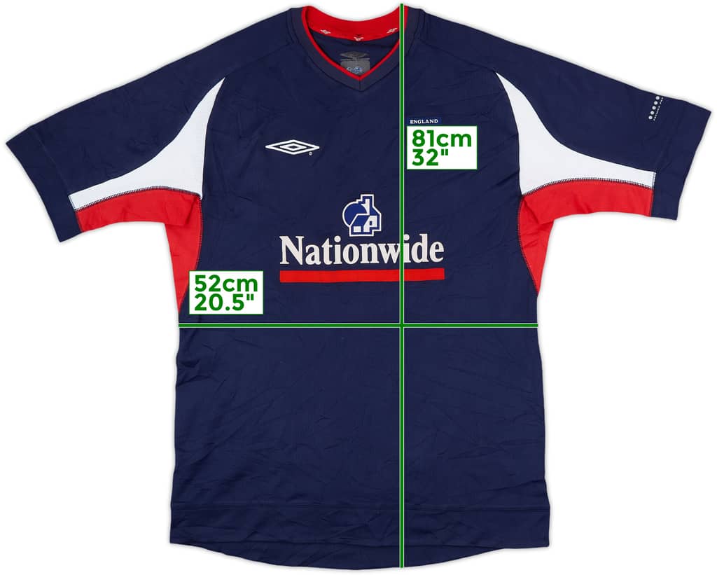 2002-03 England Umbro Training Shirt - 7/10 - (L)