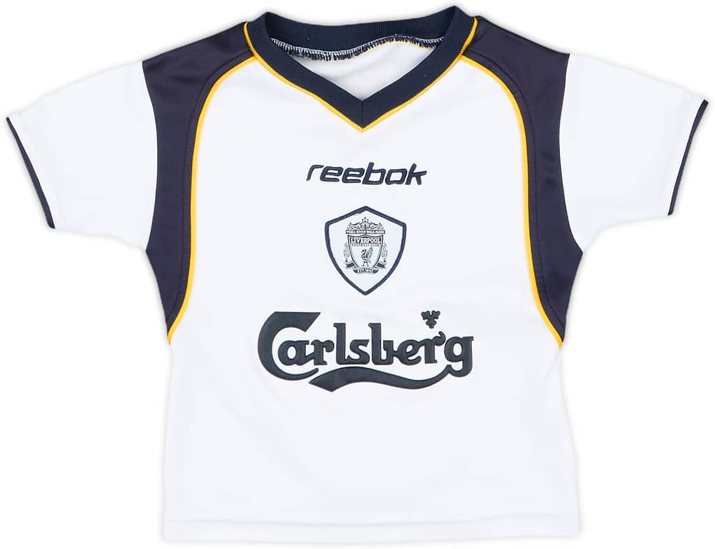 2001-03 Liverpool Away Shirt - 7/10 - (9-12 Months)