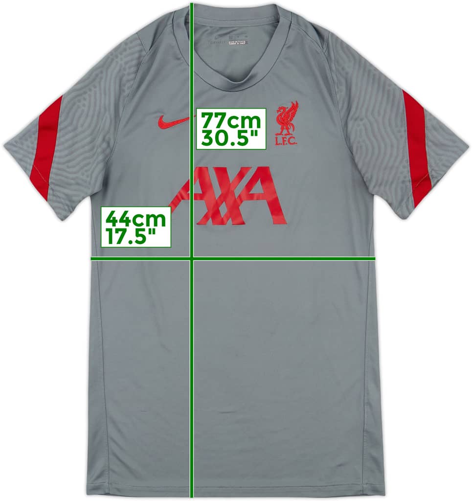 2020-21 Liverpool Nike Training Shirt - 8/10 - (S)