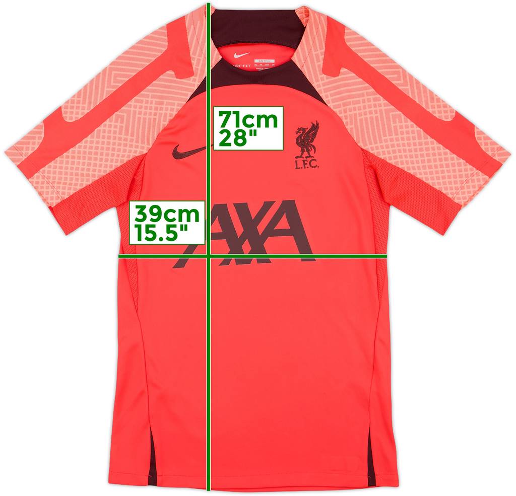 2022-23 Liverpool Nike Training Shirt - 9/10 - (XS)