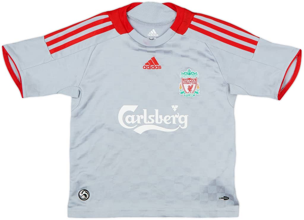 2008-09 Liverpool Away Shirt - 7/10 - (S.Boys)