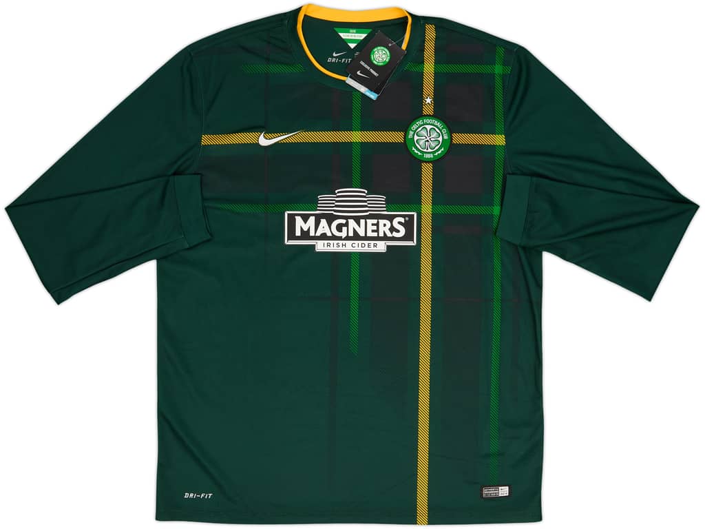 2014-15 Celtic Away L/S Shirt (XL)