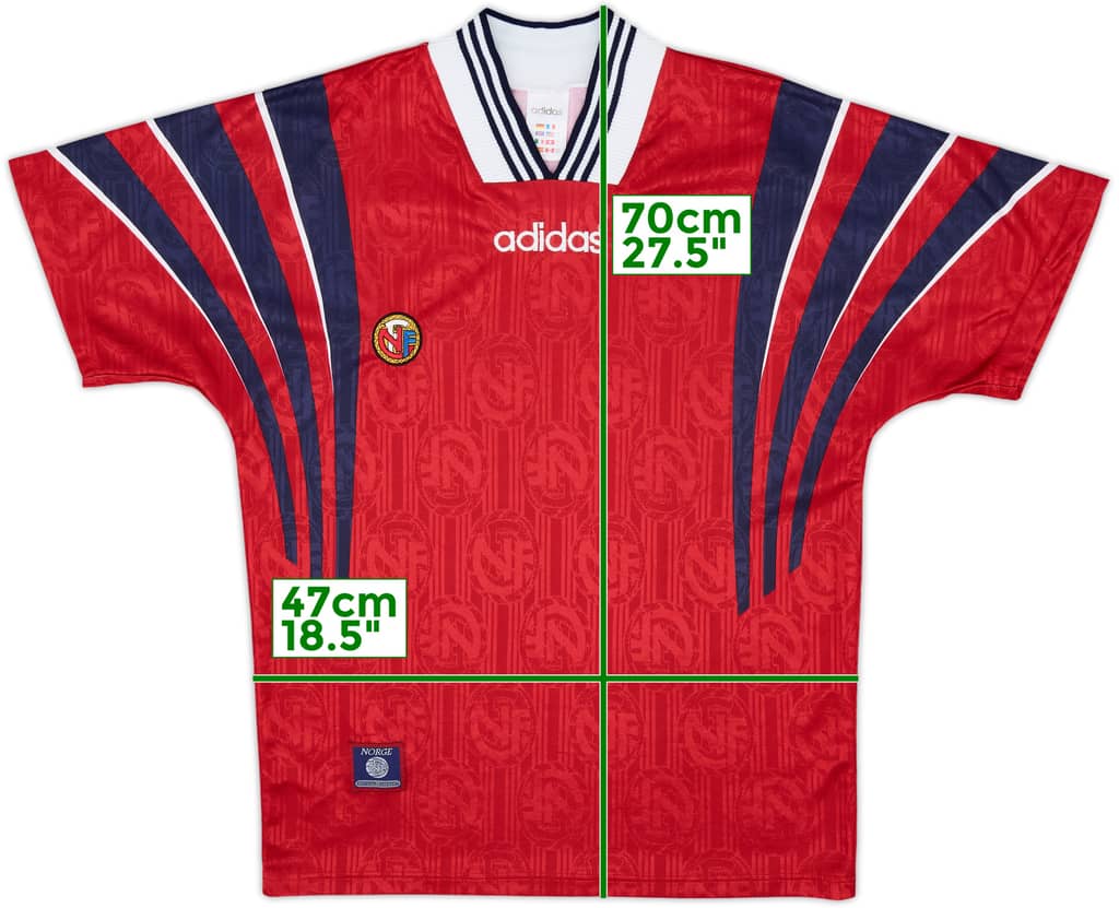 1996-97 Norway Home Shirt - 8/10 - (S)