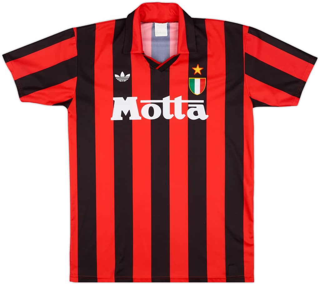1992-93 AC Milan Home Shirt - 10/10 - (M)