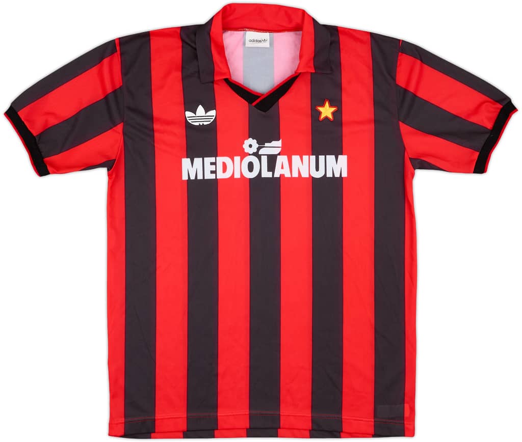 1990-91 AC Milan Home Shirt - 10/10 - (M)