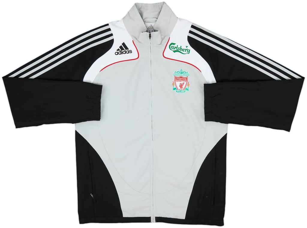 2008-09 Liverpool adidas Track Jacket - 8/10 - (S)