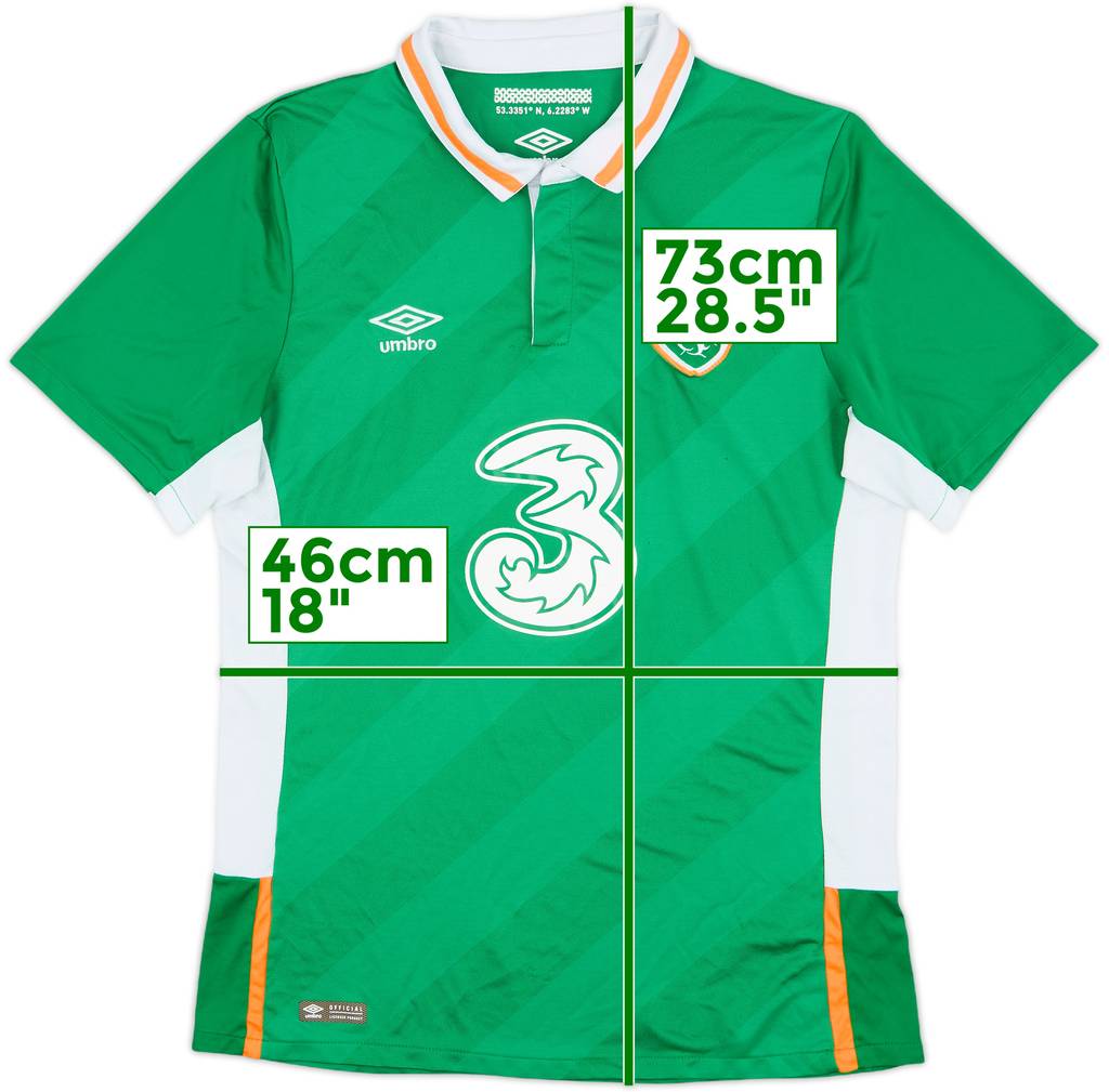 2016-17 Ireland Home Shirt - 6/10 - (M)