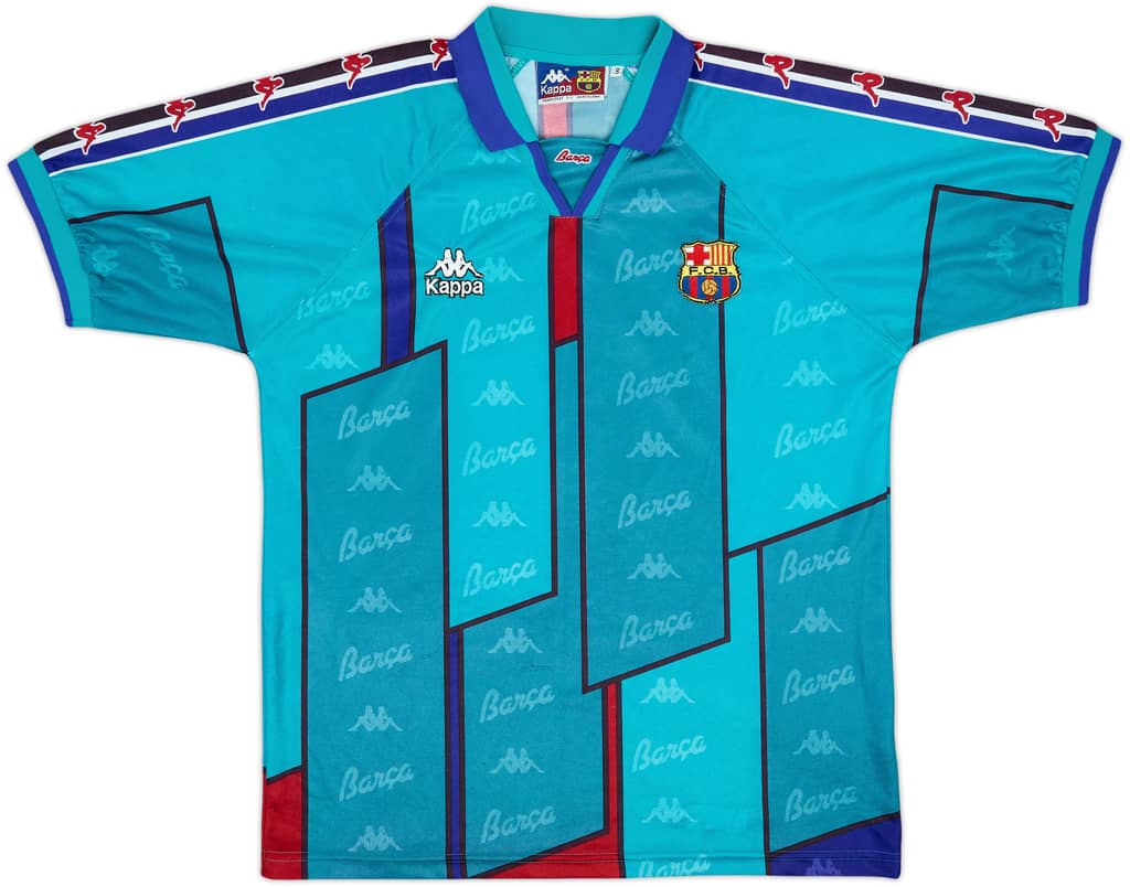 1995-97 Barcelona Away Shirt - 8/10 - (S)