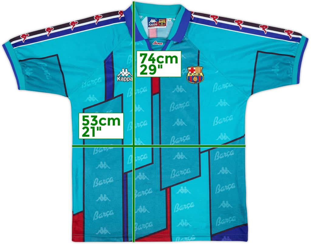 1995-97 Barcelona Away Shirt - 8/10 - (S)