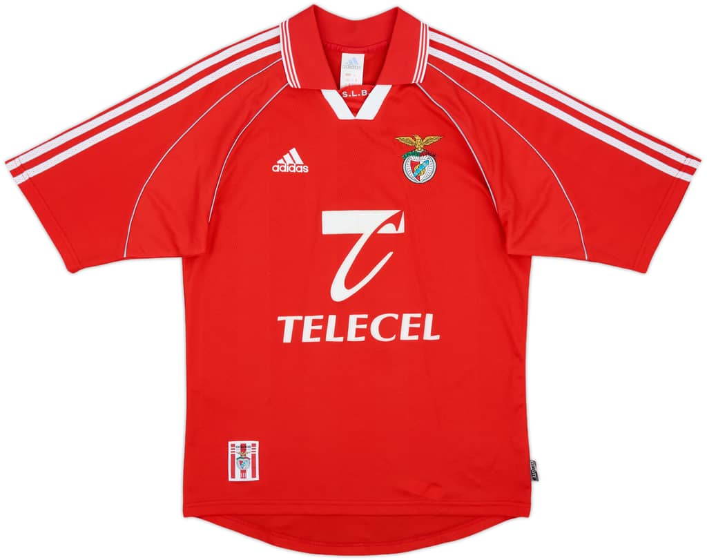 1999-00 Benfica Home Shirt - 8/10 - (S)