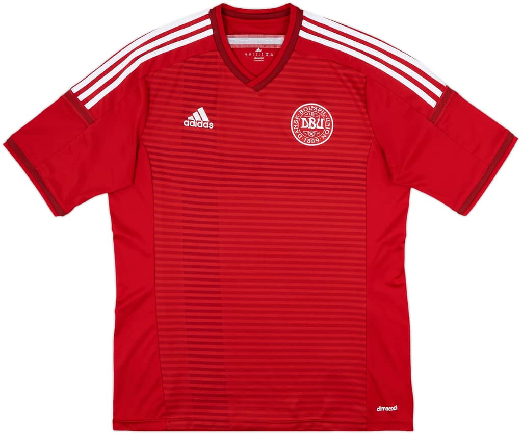 2014-15 Denmark Home Shirt - 9/10 - (L)